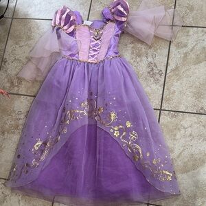 Disney Purple and Gold Kids Costume